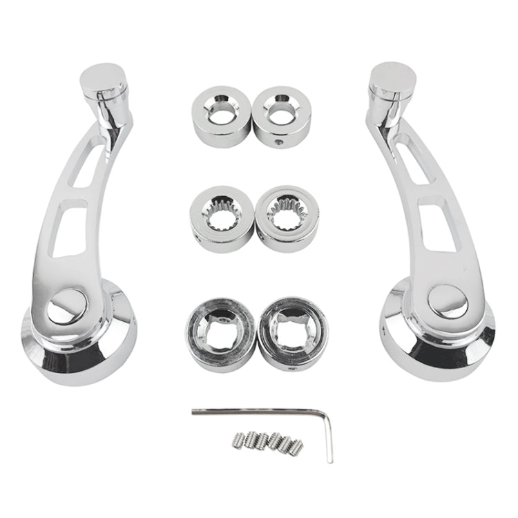 Car 4-1/4 inch Electroplated Winder Handle Crank Door Lever Handle for Chevrolet / Ford / Chrysler, For Chevrolet / Ford