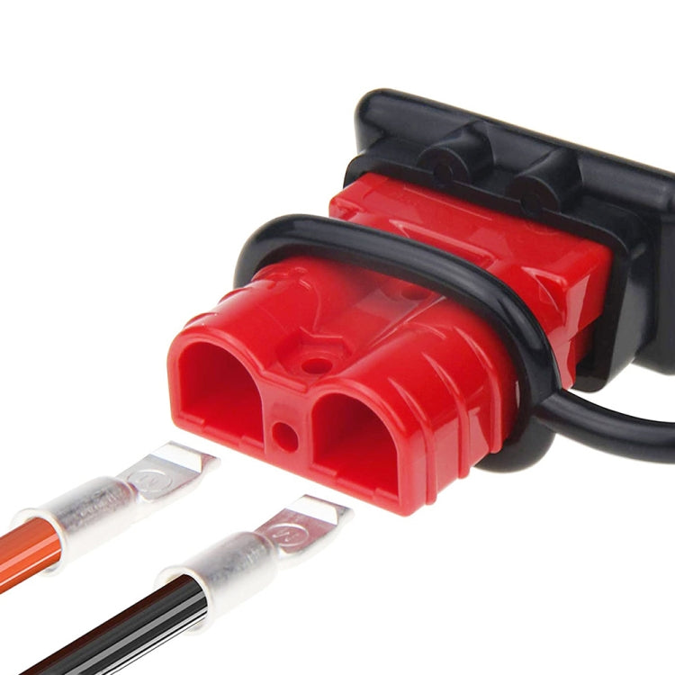 CP-0242-03 50A 600V Towing Winch Quick Connect Systems Wire Harness Plug with Dust Cover, CP-0242-03