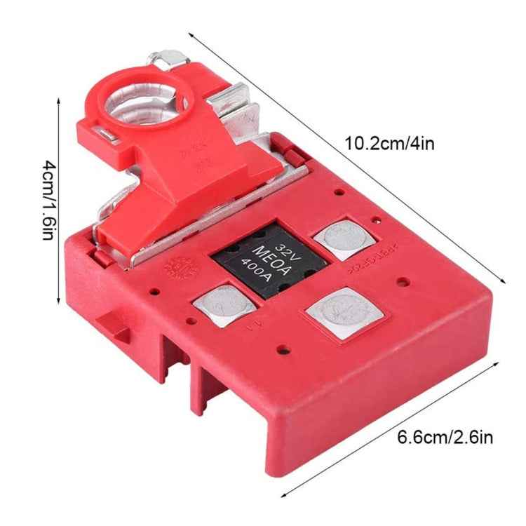 Car Battery Distribution Terminal 32V 400A Quick Release Fused Clamps Connector