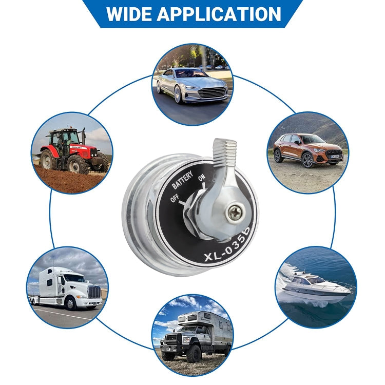 High Current Master Battery Disconnect Switch Kit, Disconnect Switch Kit