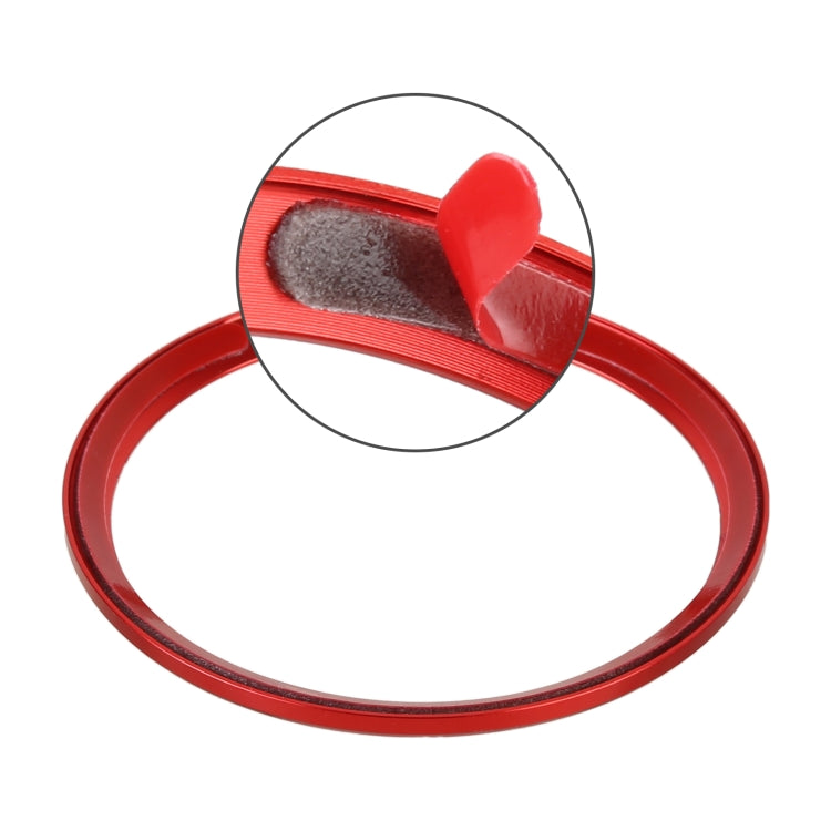 Car Headlight Switch Ring Trim Sticker Decoration for Audi Q2