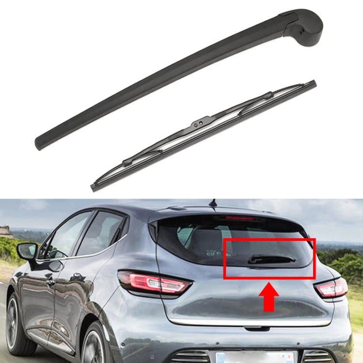 JH-AD05 For Audi A4 2001-2009 Car Rear Windshield Wiper Arm Blade Assembly 8E9 955 407 C, For Audi A4 2001-2009