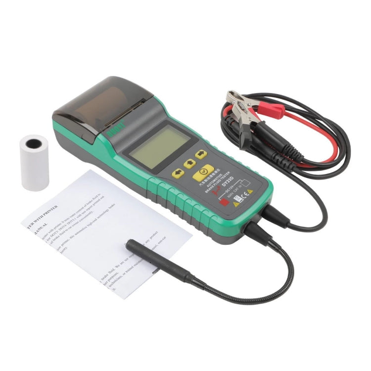 DUOYI DY23D Car Brake Fluid Detection Pen with Print Function, DY23D