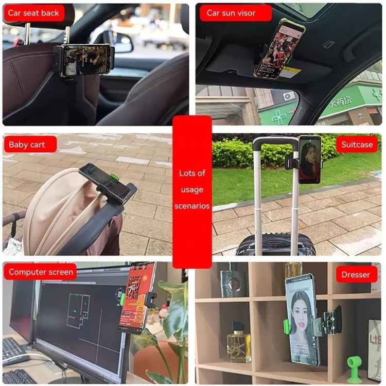 Multifunctional Car Sun Visor Rear Seat Mobile Phone Holder