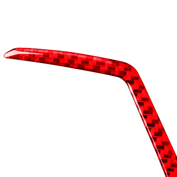 For Honda CRV 2007-2011 Carbon Fiber Car Steering Wheel Decorative Sticker, Left Drive, Car Steering Wheel