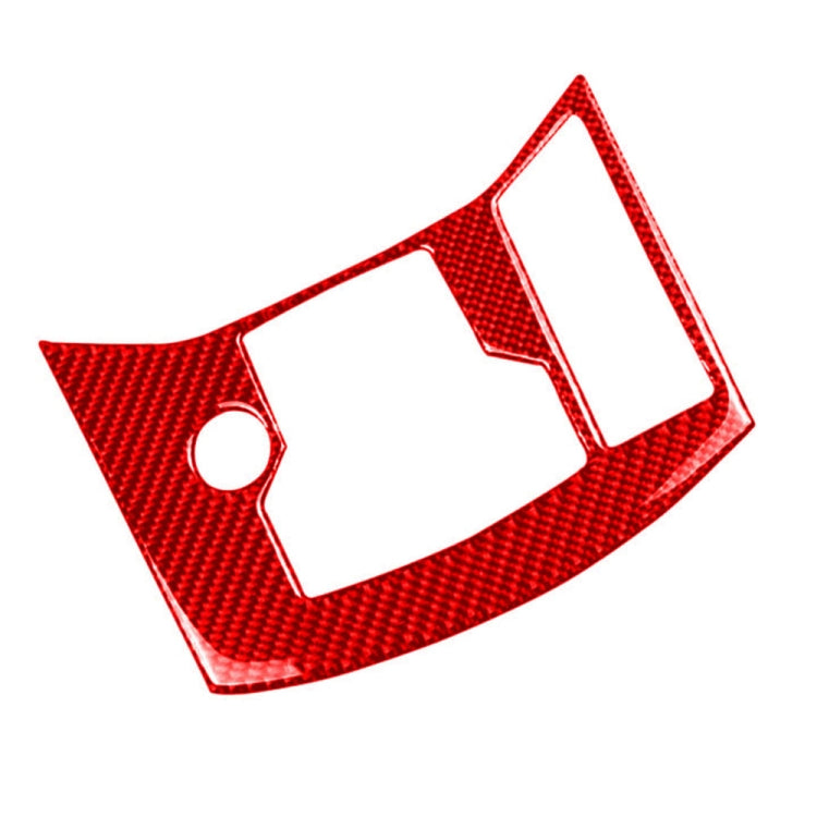 Car Carbon Fiber Handbrake Panel Decorative Sticker for Mazda CX-5 2017-2018, Right Drive, Handbrake Panel, Right Drive