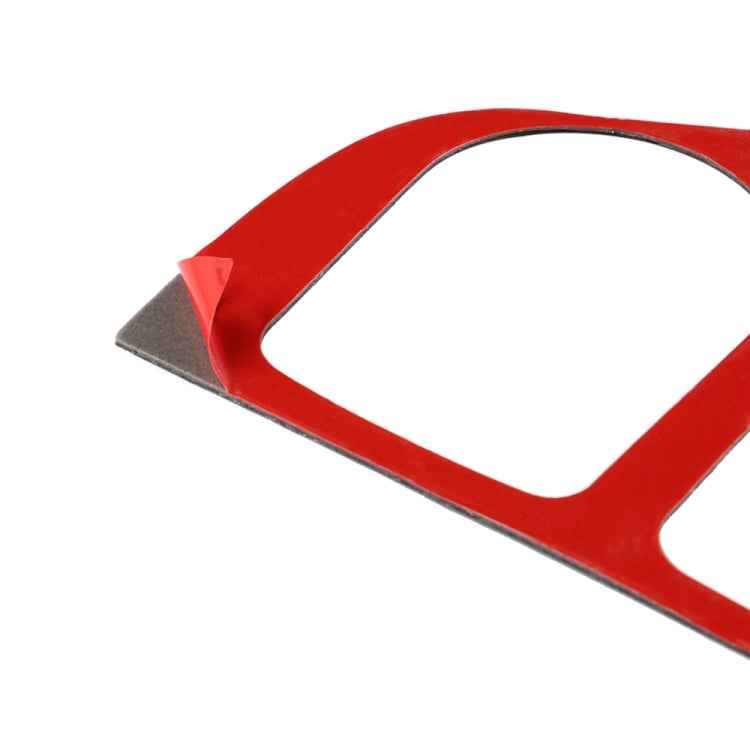 Car Carbon Fiber Gear Panel Decorative Sticker for Infiniti Q50 2014-2020, Left Drive