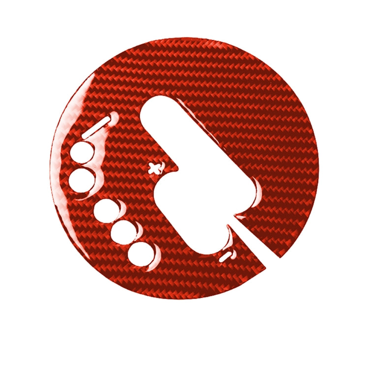 Car Carbon Fiber Automatic Transmission Panel Decorative Sticker for Nissan 370Z / Z34 2009-, Left Drive, Automatic Transmission Panel, Left Drive (