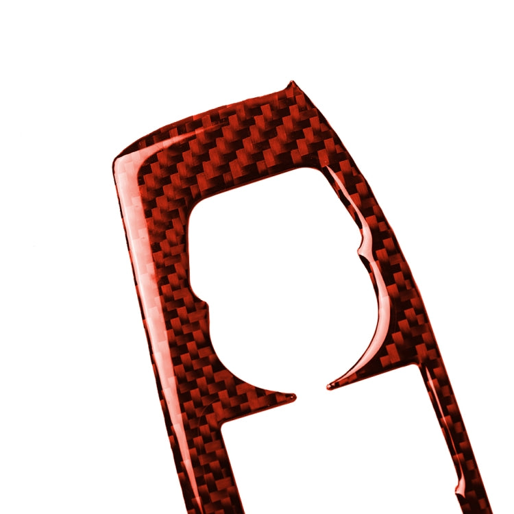 Car Carbon Fiber Window Lift Panel Decorative Sticker for Chevrolet Camaro 2017-2019, Left Drive, Window Lift Panel