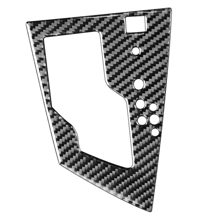 Car Carbon Fiber Gear Panel Decorative Sticker for Toyota Corolla / Levin 2014-2018, Right Drive, Gear Panel, Right Drive (Carbon Fiber Black), Gear Panel, Right Drive (Red)