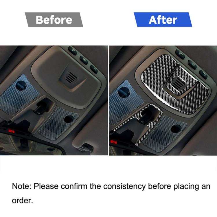 Car Carbon Fiber Reading Light A Decorative Sticker for Volvo XC90 2003-2014, Left and Right Drive Universal, Reading Light A