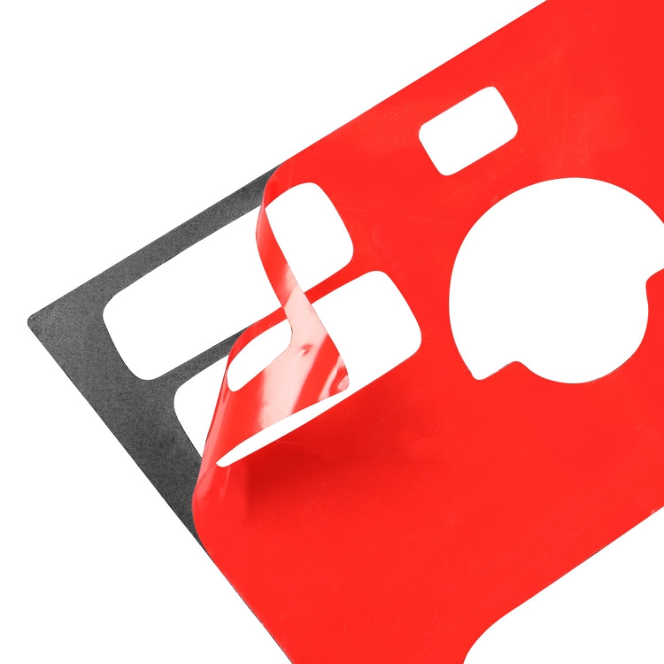 Car Carbon Fiber Air Conditioning Panel A Decorative Sticker for Volvo XC90 2003-2014, Left and Right Drive Universal, Air Conditioning Panel A