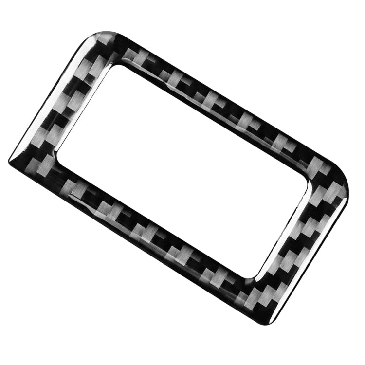 Car Carbon Fiber Trunk Switch Sticker for Audi A6L / A7 2019-, Left and Right Drive Universal, Trunk Switch