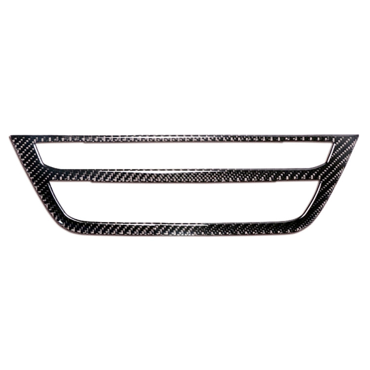 Car Carbon Fiber Air Conditioner CD Control Panel M Performance Decorative Sticker for BMW G01 X3 2018-2020 / G02 X4 2019-2020, Left and Right Drive Universal, Air Conditioner CD Control Panel A
