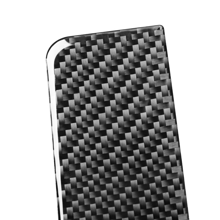 Carbon Fiber Car Cup Holder Frame Decorative Sticker for Toyota Tundra 2014-2018, Right Driving, Cup Holder Frame, Right Driving