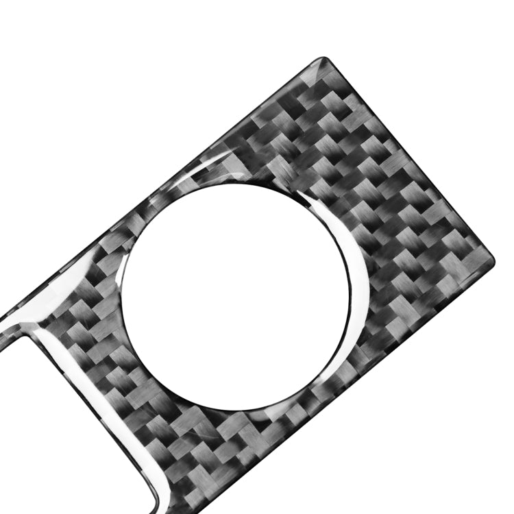 2 PCS / Set Carbon Fiber Car Central Control Volume Switch Decorative Sticker for Toyota Tundra 2014-2018, Left Right Driving Universal, Central Control Volume Switch