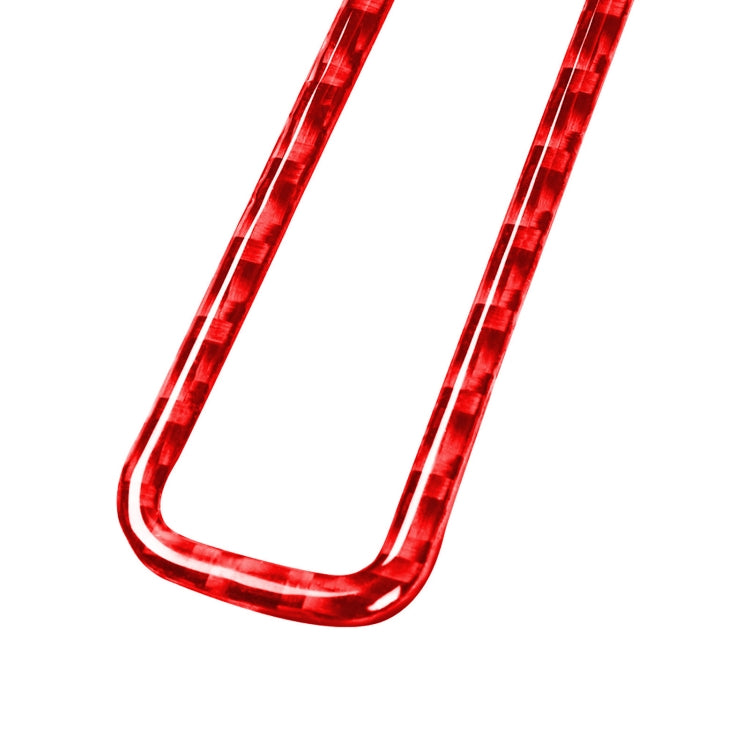 4 PCS / Set Carbon Fiber Car Door Horn + Window Air Outlet Decorative Sticker for Nissan GTR R35 2008-2016, Left and Right Driving Universal, Door Horn + Window Air Outlet