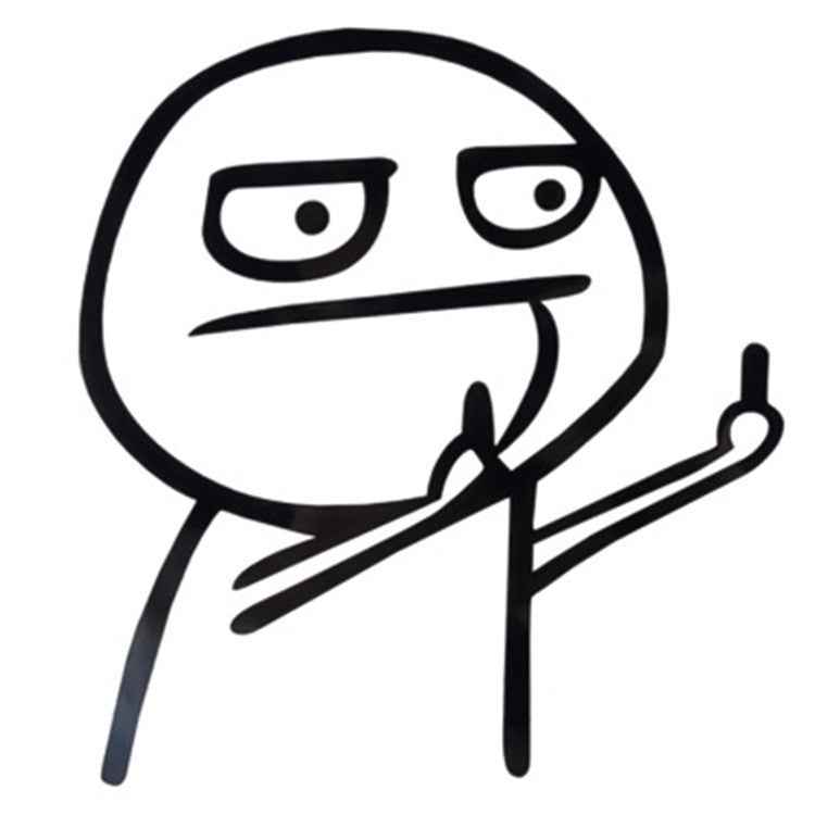 Car Cartoon Personality Decorative Sticker