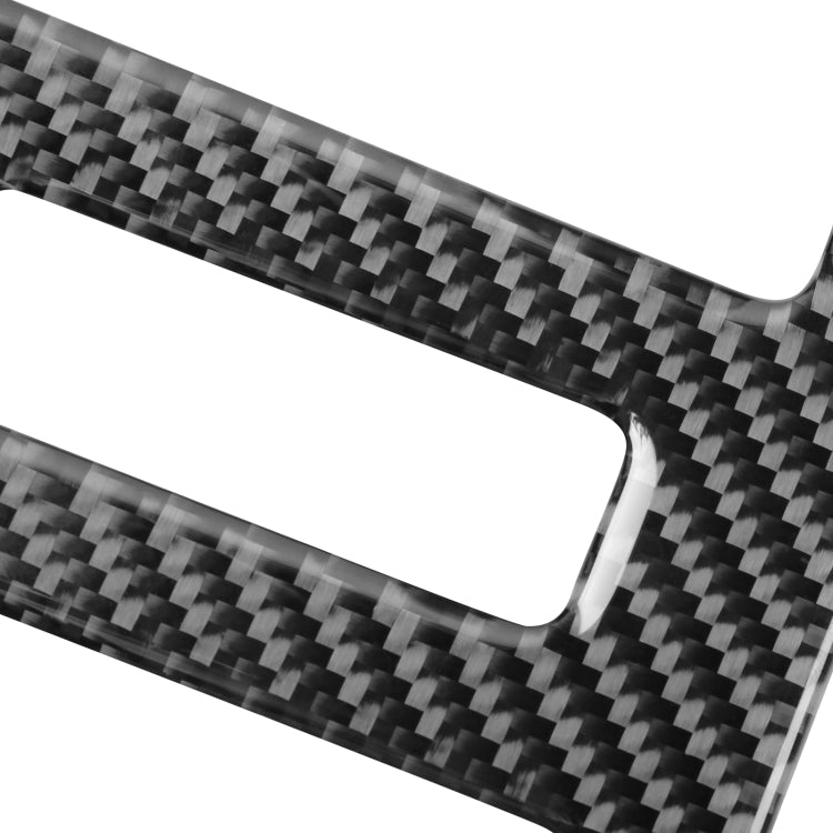 2 PCS / Set Carbon Fiber Car Reading Light Panel Decorative Sticker for Dodge Challenger 2015 to Now, Left Driving, Reading Light Panel