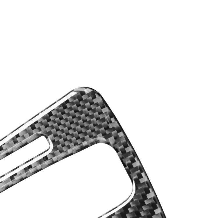 Carbon Fiber Car Gear Indicator Frame Decorative Sticker for Honda CRV 2007-2011,Left Drive, Gear Indicator Frame,Left Drive