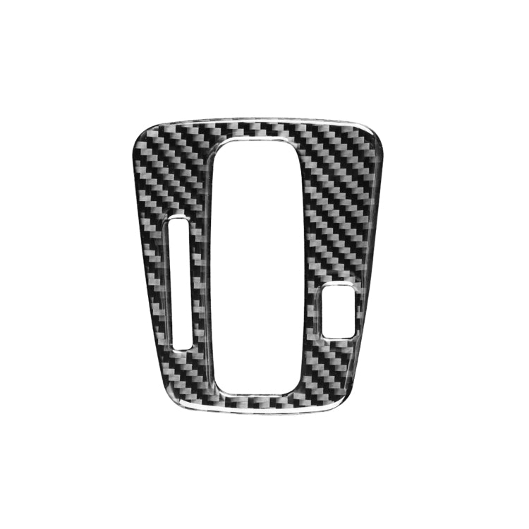 Carbon Fiber Car Gear Indicator Frame Decorative Sticker for Honda CRV 2007-2011,Left Drive, Gear Indicator Frame,Left Drive