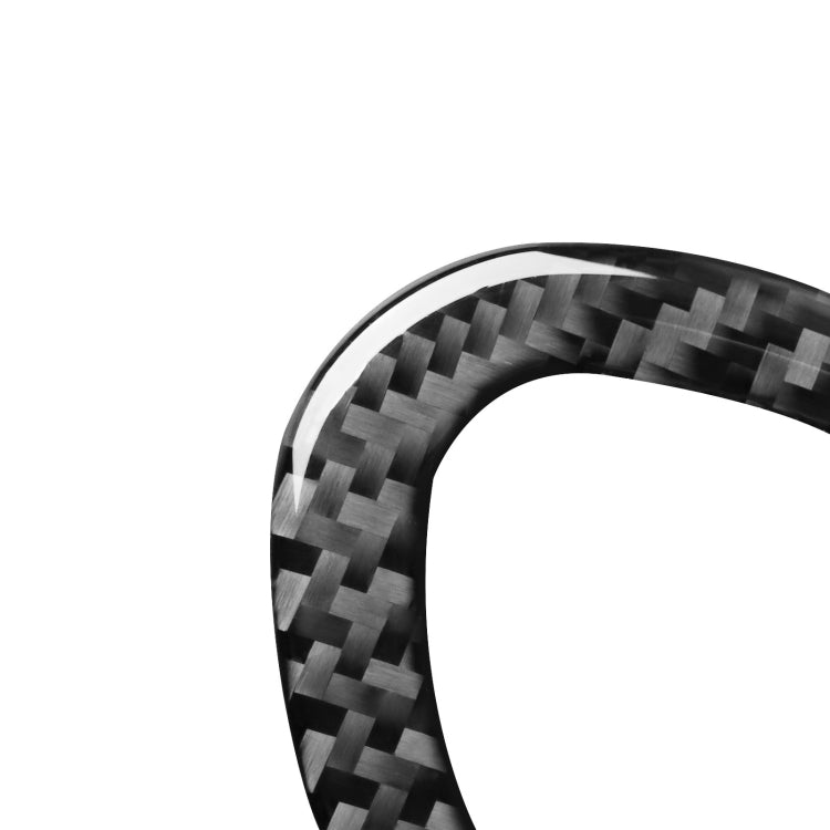 2 PCS / Set Carbon Fiber Car Inner Door Handle Decorative Sticker for Volkswagen Scirocco 2009-2016,Left and Right Drive Universal, Inner Door Handle