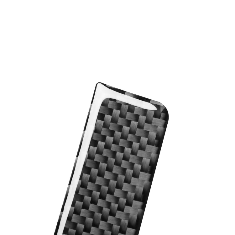 3 PCS / Set Carbon Fiber Car Dashboard Strip Decorative Sticker for Volkswagen Scirocco 2009-2016,Left Drive, Dashboard Strip,Left Drive