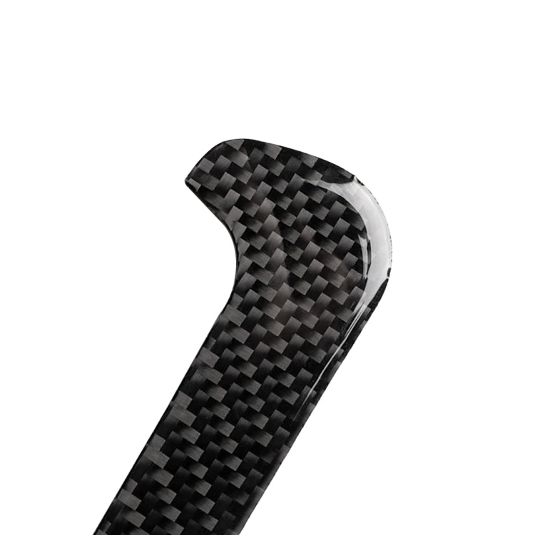 Carbon Fiber Car Central Control Strip Decorative Sticker for Volkswagen Golf 6 2008-2012, Right Driving, Central Control Strip, Right Driving