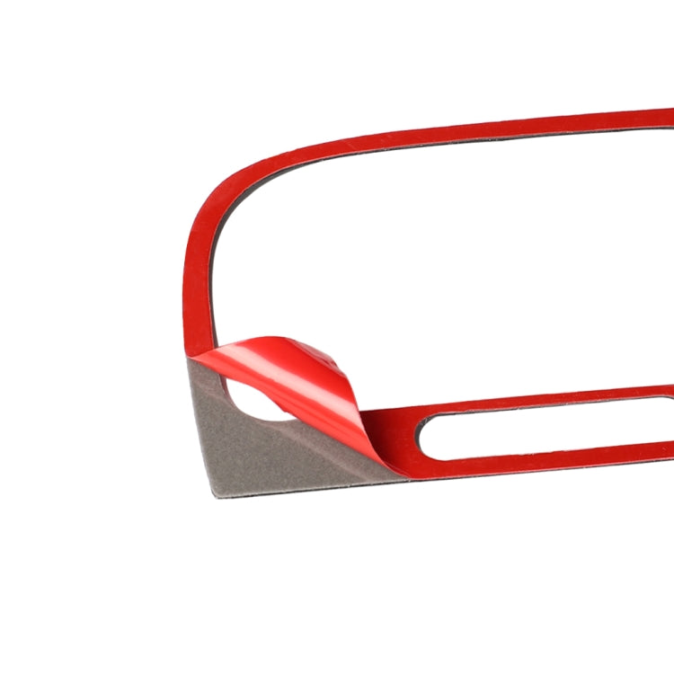 Carbon Fiber Car Middle Air Outlet Decorative Sticker for Volkswagen Golf 6 2008-2012, Middle Air Outlet