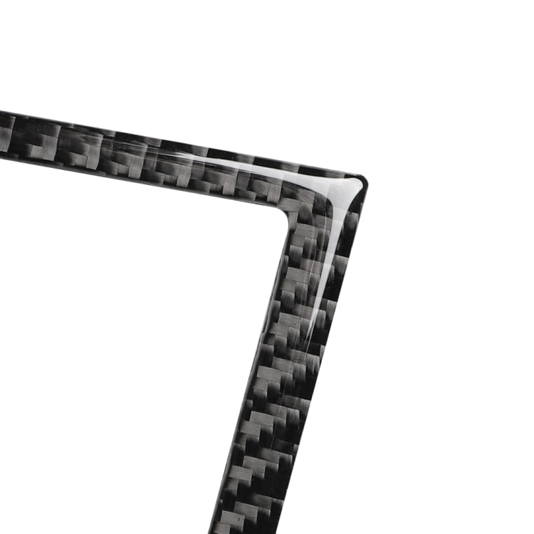 Carbon Fiber Car Ashtray Frame Decorative Sticker for Volkswagen Golf 6 2008-2012, Ashtray Frame