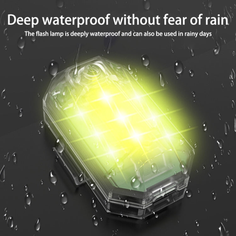Motorcycle Super Waterproof Multi-Mode Strobe Light with Wireless Remote Control, Multi-Mode Strobe Light w