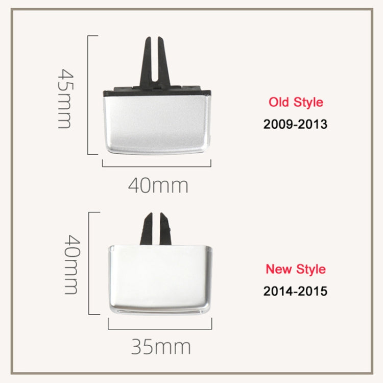 For Mercedes-Benz W212 2009-2013 Car Air Conditioning Exhaust Switch Paddle Air Conditioning Leaf Clip 212 830 0154 9116, For Mercedes-Benz W212 2009-2013