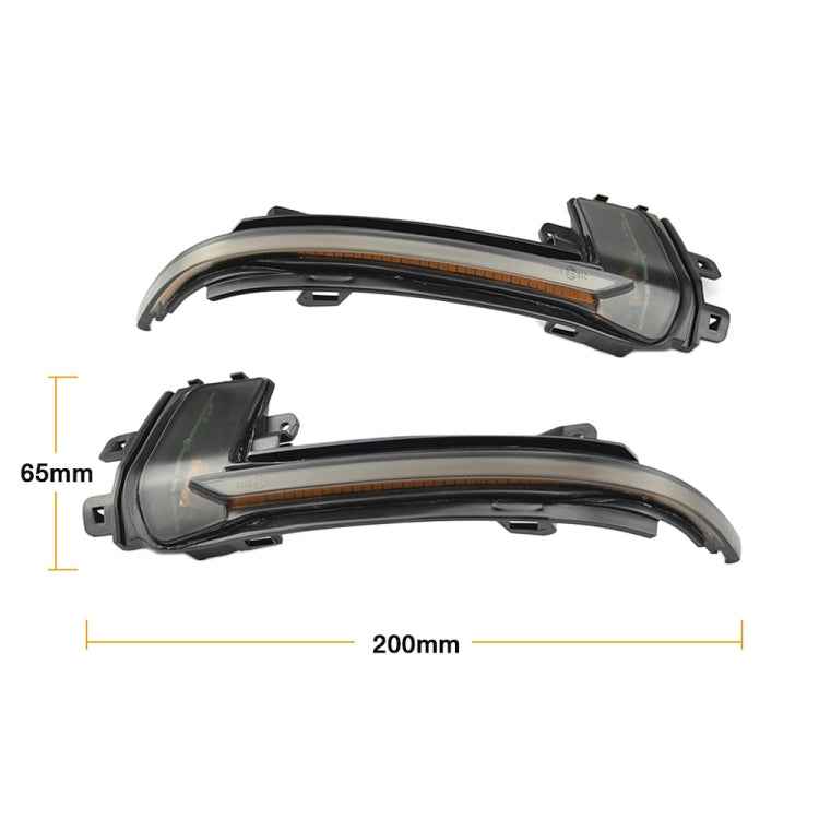 1 Pair For Audi A4 B8.5 Car Dynamic LED Turn Signal Light Rearview Mirror Flasher Water Blinker