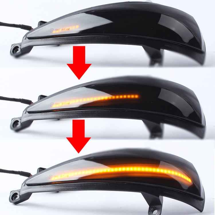 1 Pair For Honda Civic 2006-2011 Car Dynamic LED Turn Signal Light Rearview Mirror Flasher Water Blinker