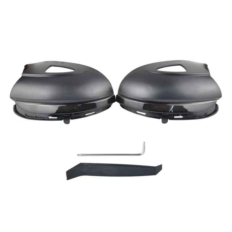 1 Pair For Volkswagen Golf 6 MK6 Car Dynamic LED Turn Signal Light Rearview Mirror Flasher Water Blinker, with Hole