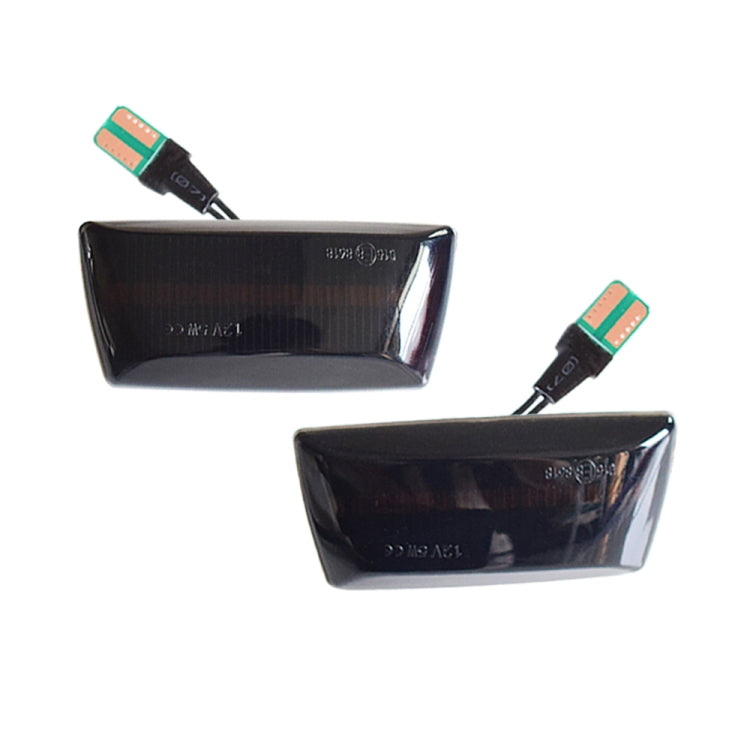 2pcs For Chevrolet Cruze 2009-2014 Car Dynamic LED Fender Side Light 1713423, For Chevrolet Cruze 2009-2014 (Transparent Black), For Chevrolet Cruze 2009-2014 (Transparent)