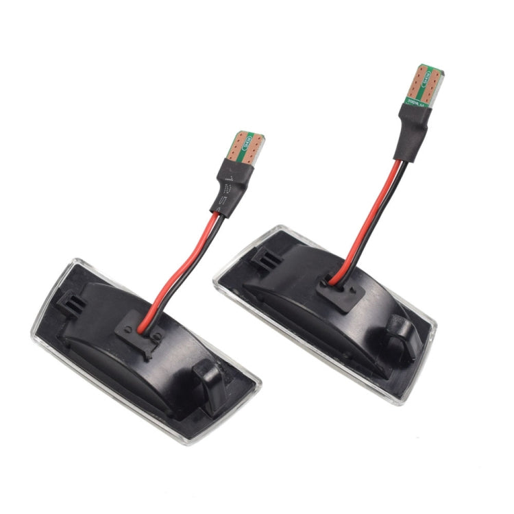 2pcs For Chevrolet Cruze 2009-2014 Car Dynamic LED Fender Side Light 1713423, For Chevrolet Cruze 2009-2014 (Transparent Black), For Chevrolet Cruze 2009-2014 (Transparent)