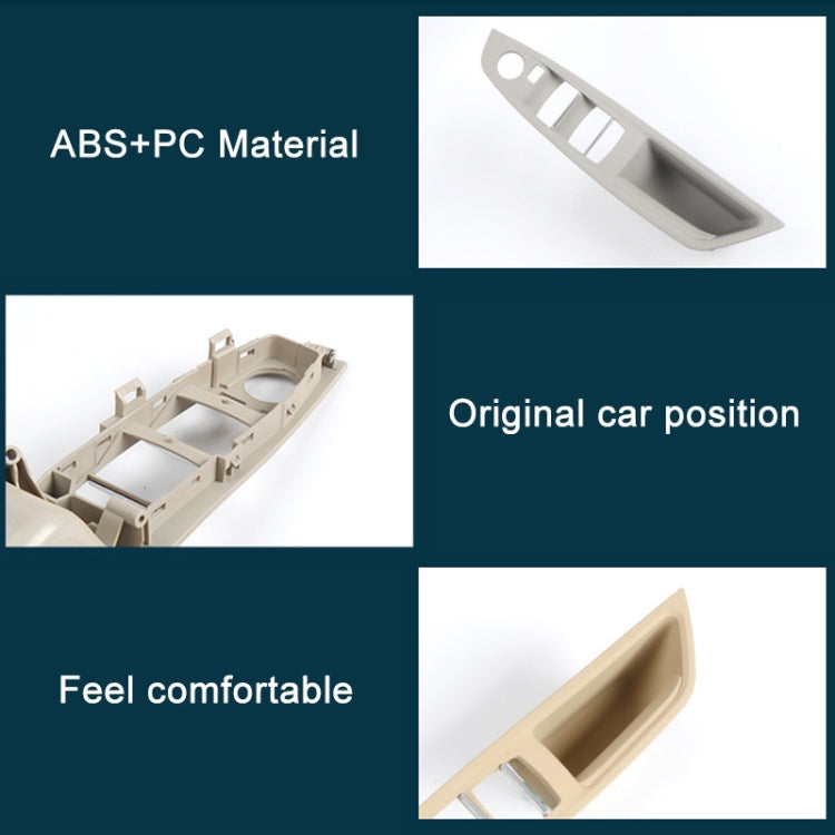 For BMW F10 2011-2017 Right Driving Car Door Window Lift Switch Trim Panel