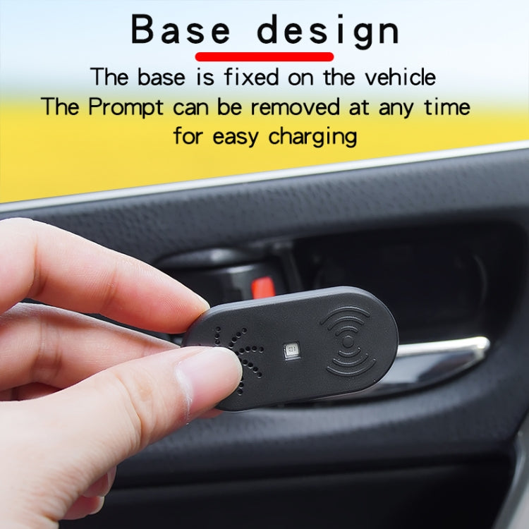 Car Door Opener Alarm Automatic Induction Voice LED Prompt Light