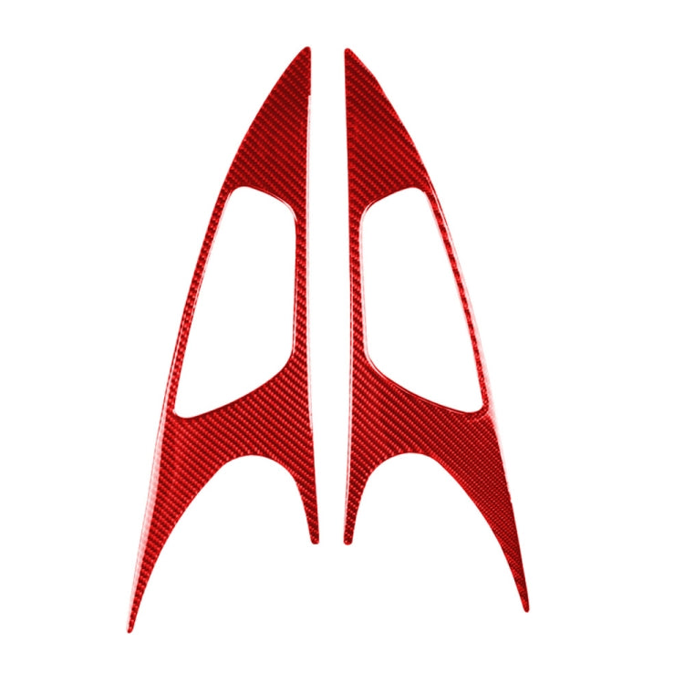 Car Carbon Fiber Door Handle Door Wrist Panel Decorative Sticker for Honda Tenth Generation Civic 2016-2019, Left and Right Drive Universal, Door Handle Door Wrist Panel