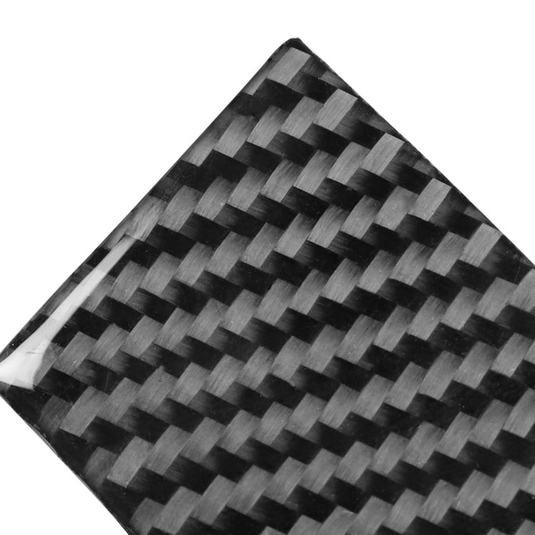 Car Carbon Fiber Passenger Side Glove Box Decorative Sticker for Mitsubishi Lancer EVO 2008-2015, Left Drive, Passenger Side Glove Box, Left Drive