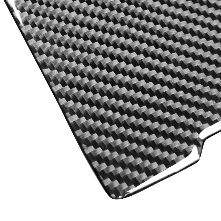 Car Carbon Fiber Driver Storage Box Decorative Sticker for Mitsubishi Lancer EVO 2008-2015, Left and Right Drive Universal, Driver Storage Box