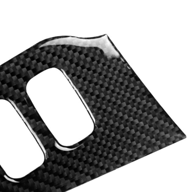 Car Carbon Fiber Dimming Control Panel Decorative Sticker for Mitsubishi Lancer EVO 2008-2015, Left Drive, Dimming Control Panel, Left Drive