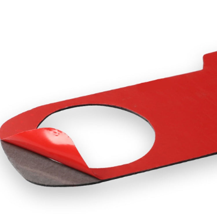 Car Carbon Fiber Gear Shift Panel Decorative Sticker for Nissan GTR R35 2008-2016, Left and Right Drive Universal, Gear Shift Panel