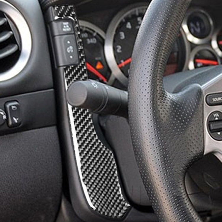 2 PCS Car Carbon Fiber Speedometer Decorative Sticker for Nissan GTR R35 2008-2016, Left and Right Drive Universal, Speedometer