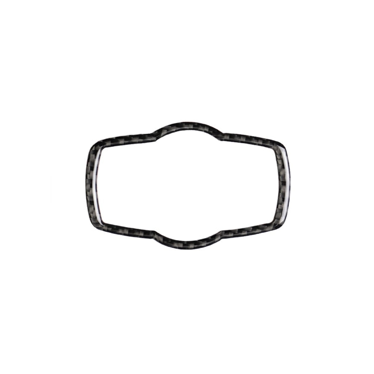 Carbon Fiber Car Headlight Switch Decorative Sticker for BMW E90 / E92 / E93 2005-2012 / 320i / 325i, Thin Version, Headlight Switch