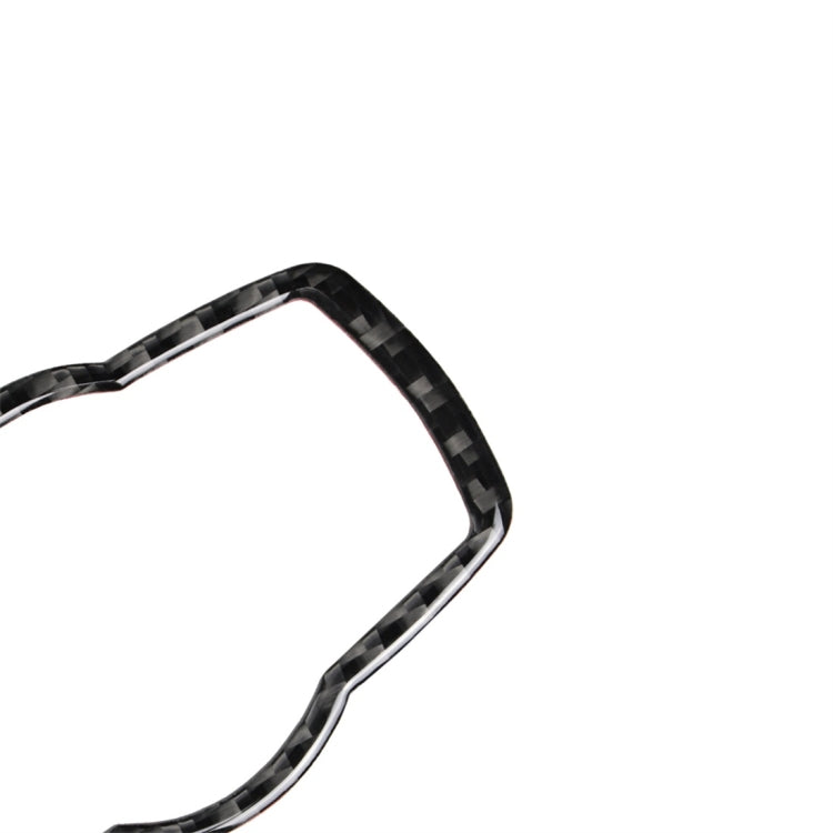 Carbon Fiber Car Headlight Switch Decorative Sticker for BMW E90 / E92 / E93 2005-2012 / 320i / 325i, Thin Version, Headlight Switch