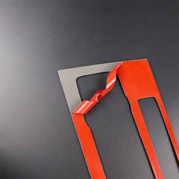 Carbon Fiber Car Central Control CD Panel Decorative Sticker for BMW E90 / E92 2005-2012, Non Navigation with Hole, CD Panel(Non Navigation with Hole)