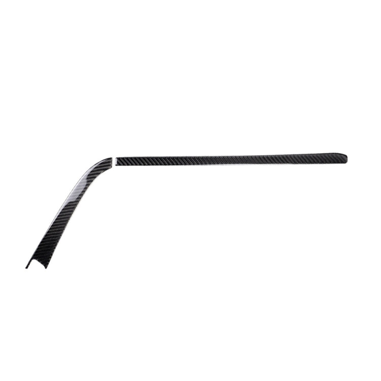Adhesivo decorativo de fibra de carbono para el control central del copiloto de coche BMW F30 2013-2018 / F34 2013-2018, apto para conducir por la izquierda.
