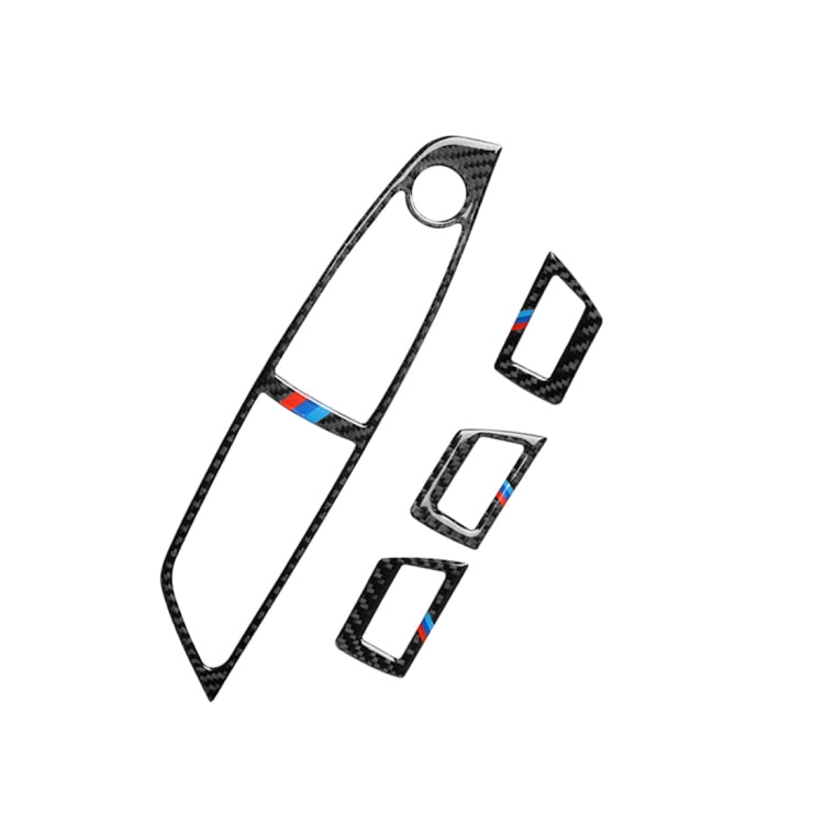 Carbon Fiber Car Right Driving Lifting Panel Decorative Sticker for BMW 5 Series F10 2011-2018, Right Driving Lifting Pane(Three Color), Right Driving Lifting Pane